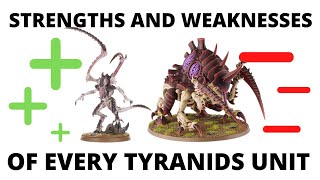 Strengths and Weaknesses for EVERY Codex Tyranids Unit  Tyranid Tactics [upl. by Otreblif]