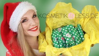 Kosmetik4Less Adventskalender 2023  Inhalt amp Verlosung  Beauty  Claudis Welt [upl. by Arries404]