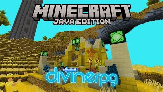 Minecraft Java 1222 Exploring Divine RPGs Dimensions [upl. by Anha]