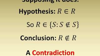 Definition Russells paradox [upl. by Berthe]