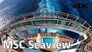 MSC Seaview  Ship tour 4K [upl. by Ellehsar]