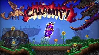 TERRARIA CALAMITY Прохождение TERRARIA MASTERMOD 1 часть [upl. by Kcerred]