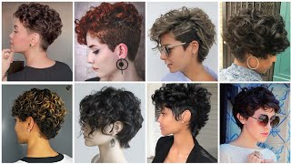 Latest Curly Short Pixie Bob Haircuts amp Hair Color Ideas For Women According To Celeb Hairstylists [upl. by Vickey808]