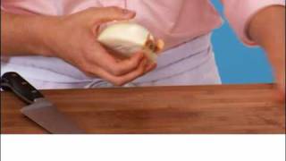 Real Simple How To Peel and Chop an Onion [upl. by Atila560]