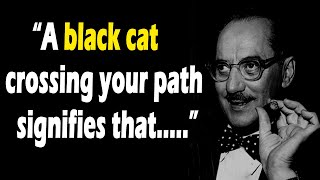 Groucho marx best one liners funny quotes about life lessons [upl. by Verras]