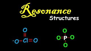 Resonance of phosphate and chlorate ions [upl. by Nylauqcaj589]