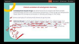 Clinical Correlation of Carbohydrate Chemistry [upl. by Alyakim285]