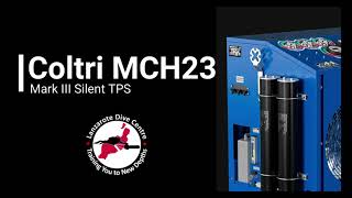 New Coltri MCH23 Mark III TPS Compressor for the our Dive Centre in Lanzarote [upl. by Annabela]