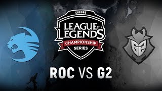 ROC vs G2  Week 5 Day 2  EU LCS Summer Split  Team Roccat vs G2 Esports 2018 [upl. by Sherlock734]