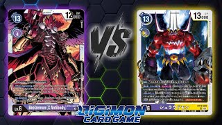 DIGIMON CARD GAME  BEELZEMON VS PULSEMON  MINI MATCH LOCAL [upl. by Annaul]