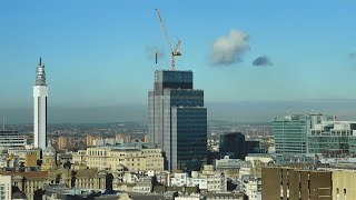 Construction at 103 Colmore Row Aug  Nov 2020 [upl. by Johnath]