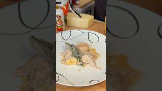 Pumpkin Gnudi in Walnut Sauce recipeideas pumpkinspiceseason cookingchannel [upl. by Nwahsad]