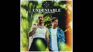 Kygo  Undeniable ft X Ambassadors AQ Remix [upl. by Anawqahs]