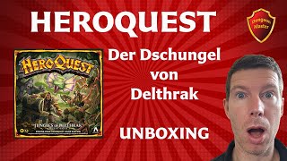 Der Dschungel von Delthrak  Unboxing  HeroQuest [upl. by Llewol]