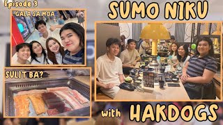 SUMO NIKU WITH HAKDOGS BAKIT GANON  Episode 3  Dikey P [upl. by Ahtoelc]