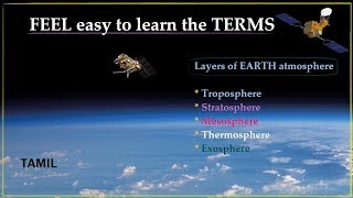 earth atmospheric layers video I easy understanding I TAMIL I smartbench360 I prasad [upl. by Antipus601]