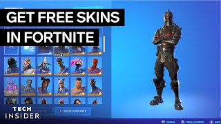 How To Get Free Skins In Fortnite [upl. by Eleanora509]