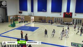 BARMER 2 Basketball Bundesliga ProB Süd FRAPORT SKYLINERS Juniors vs TSV Oberhaching Tropics [upl. by Sucitivel]