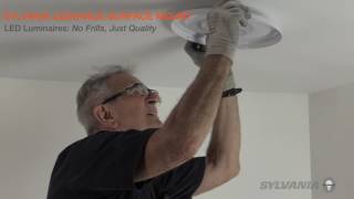 SYLVANIA LEDVANCE Surface Mount Luminaire  Installation Video [upl. by Dulcie861]