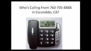 Whos Calling From 17607058888 [upl. by Ellenor527]