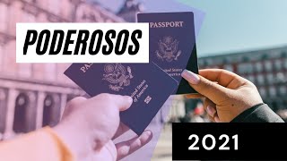 los 10 PASAPORTES más PODEROSOS de LATINOAMERICA país al que se puede entrar sin visa [upl. by Letnom]