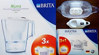 Cana filtranta de apa BRITA Aluna cu filtre Maxtra [upl. by Alyad194]