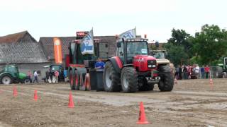 MF 8240 TT dentergem 85ton vrouwen [upl. by Remle]