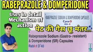 enteric coated rabeprazole sodium and domperidone sr capsulesRapirabDSR Capsule Benefits [upl. by Eislehc]