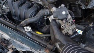 How to replace throttle body Toyota VVTi engines Years 2000 to 2010 [upl. by Neeloj]