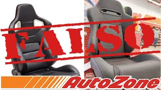 EL FRAUDE DE AUTOZONE CON SUS ASIENTOS DE CARRERAS  TWIN KINGS [upl. by Powers129]