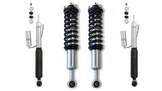 Installing Bilstein 6112 Strut amp Spring  Rear B8 5160 Reservoir Shocks on 2022 Toyota 4Runner [upl. by Weibel]