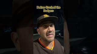 Padres fan reacts to win over the Fraudgers padresbaseball mlb [upl. by Newob93]