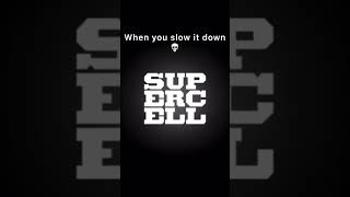 When you slow supercell down 💀 funny viralvideo [upl. by Tema]