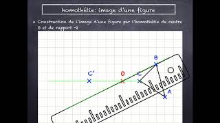 homothétie image dune figure [upl. by Sumerlin]