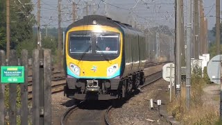 Trains at Thirsk 050923 [upl. by Lamaj]