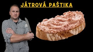 Játrová paštika kterou budete milovat  Zvládnete i doma  Paštika s mandlemi a brusinkami [upl. by Knute]