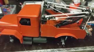 hc4 Cross Rc tow truck project 110 eme  rc scales [upl. by Ynnep493]