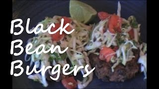 How to Make Black Bean Burgers [upl. by Oeramed]