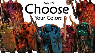 A Practical Technique to Pick a Color Scheme for Your Warhammer Army [upl. by Edsel]