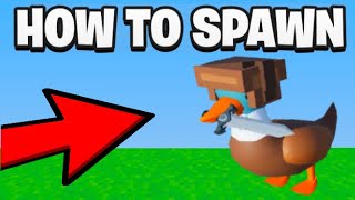 How To Spawn Ducks  Roblox Bedwars [upl. by Anassor452]