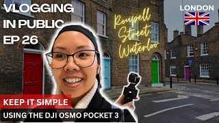 Start Your YouTube Journey with MINIMAL GEAR Walk HISTORIC STREETS OF LONDON with Me  EP 26 [upl. by Acissehc407]