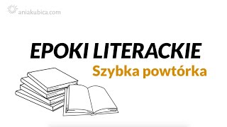 Epoki literackie po kolei szybka powtórka [upl. by Duval702]