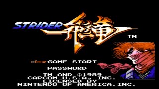 Strider Hiryu FamicomNes [upl. by Hobie]