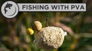 How to use PVA for Carp Fishing [upl. by Enomrej]