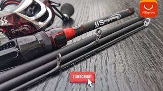 Sougayilang 21m Travel Rod And Reel Review [upl. by Ahtebat]