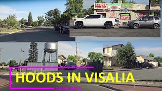 VISALIA CALIFORNIA Neighborhoods 2024 [upl. by Llerruj]