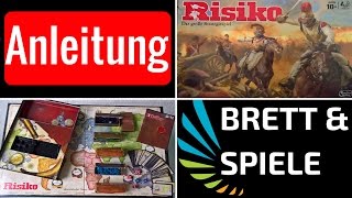 Risiko Standard 2016  Brettspiel  Anleitung  Deutsch [upl. by Jasisa]