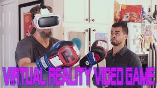 Virtual Reality Video Game  David Lopez [upl. by Llorrad]