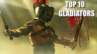 Top 10 Most BRUTAL Roman Gladiators [upl. by Schwerin380]