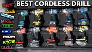 Best Cordless Drill 2024 Milwaukee DeWalt Makita Flex [upl. by Yeh]